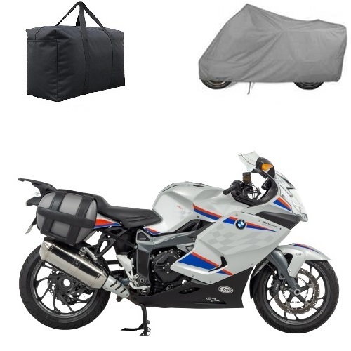 BMW K1300S WITH PANNIERS MOTORCYCLE COVER