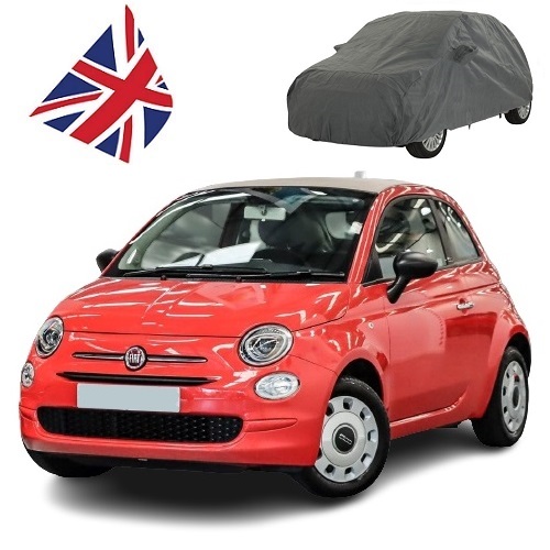 Car Cover Indoors Red, Fiat 500