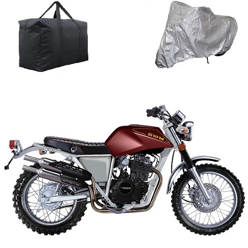 SWM SILVER VASE MOTORCYCLE COVER