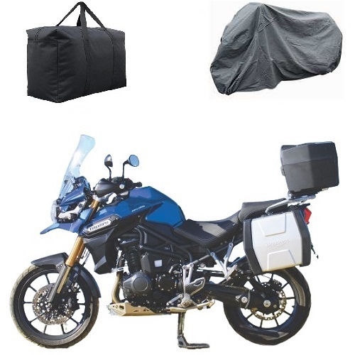 TRIUMPH EXPLORER WITH LUGGAGE MOTORCYCLE COVER