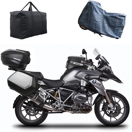 BMW R1250 GS MOTORCYCLE COVER WITH LUGGAGE