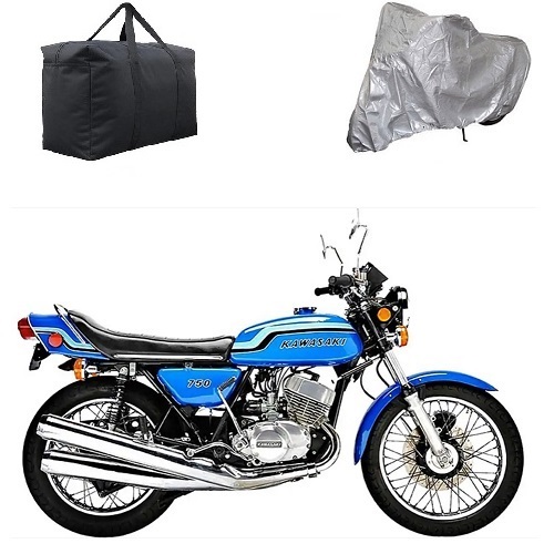 KAWASAKI TRIPLE MOTORCYCLE COVER