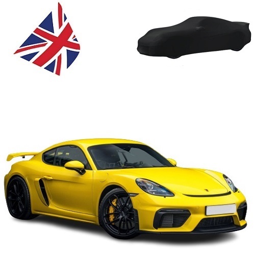 CarCovers Weatherproof Car Cover Compatible with Porsche 2016-2019 718  Cayman - Outdoor & Indoor Cover - Rain, Snow, Hail, Sun - Theft Cable Lock,  Bag