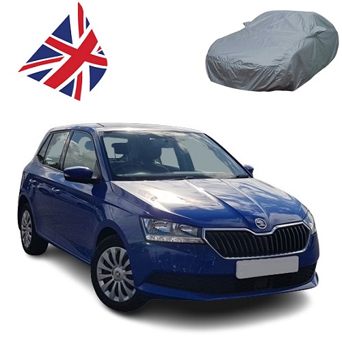 NEBITS® Prime Quality 190T Imported Fabric Car Cover for Skoda